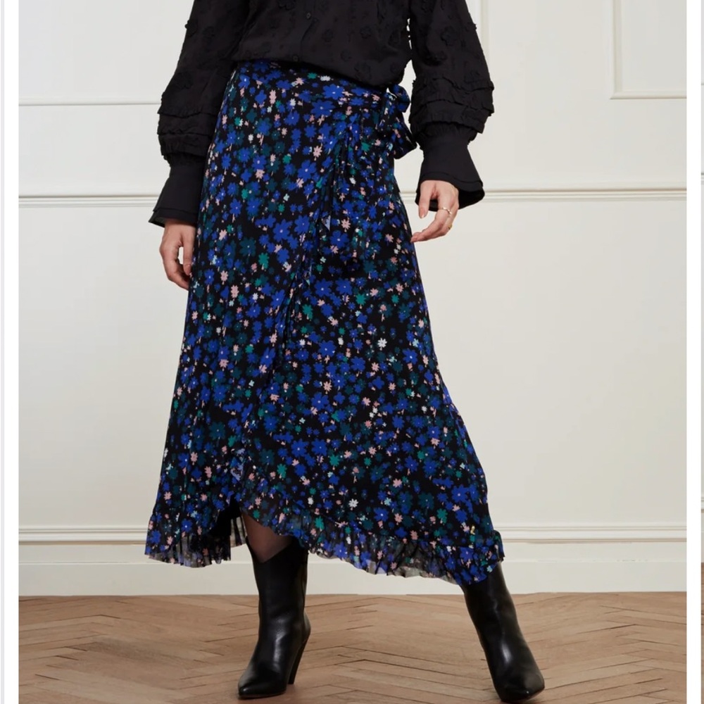 NWT Fabienne Chapot Bobo Frill Skirt Small